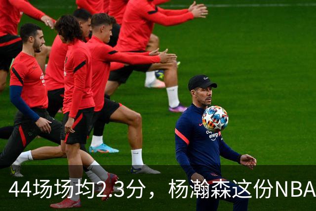 44场场均2.3分，杨瀚森这份NBA成绩单够扎眼